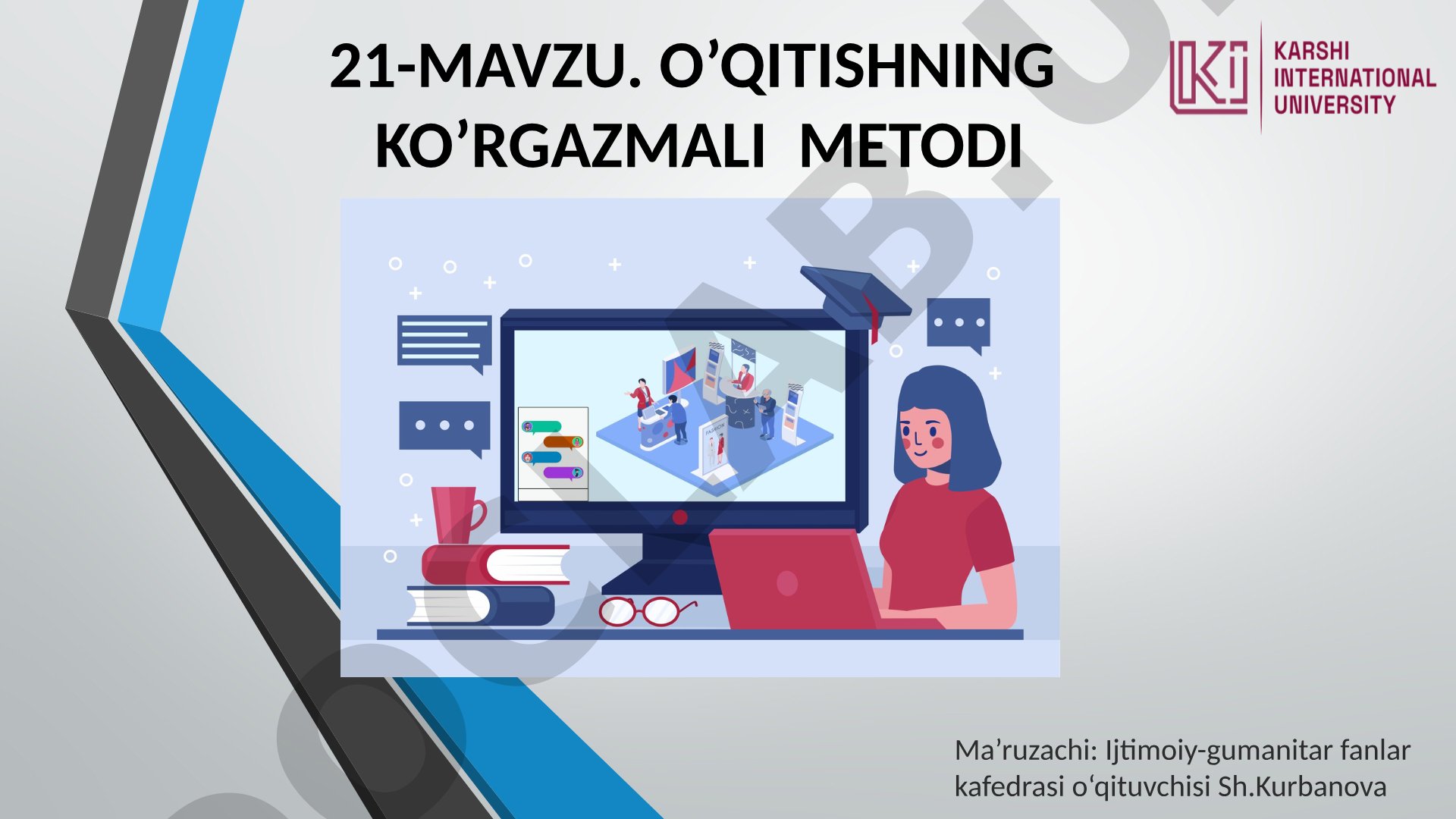 O‘qitishning ko‘rgazmali metodi