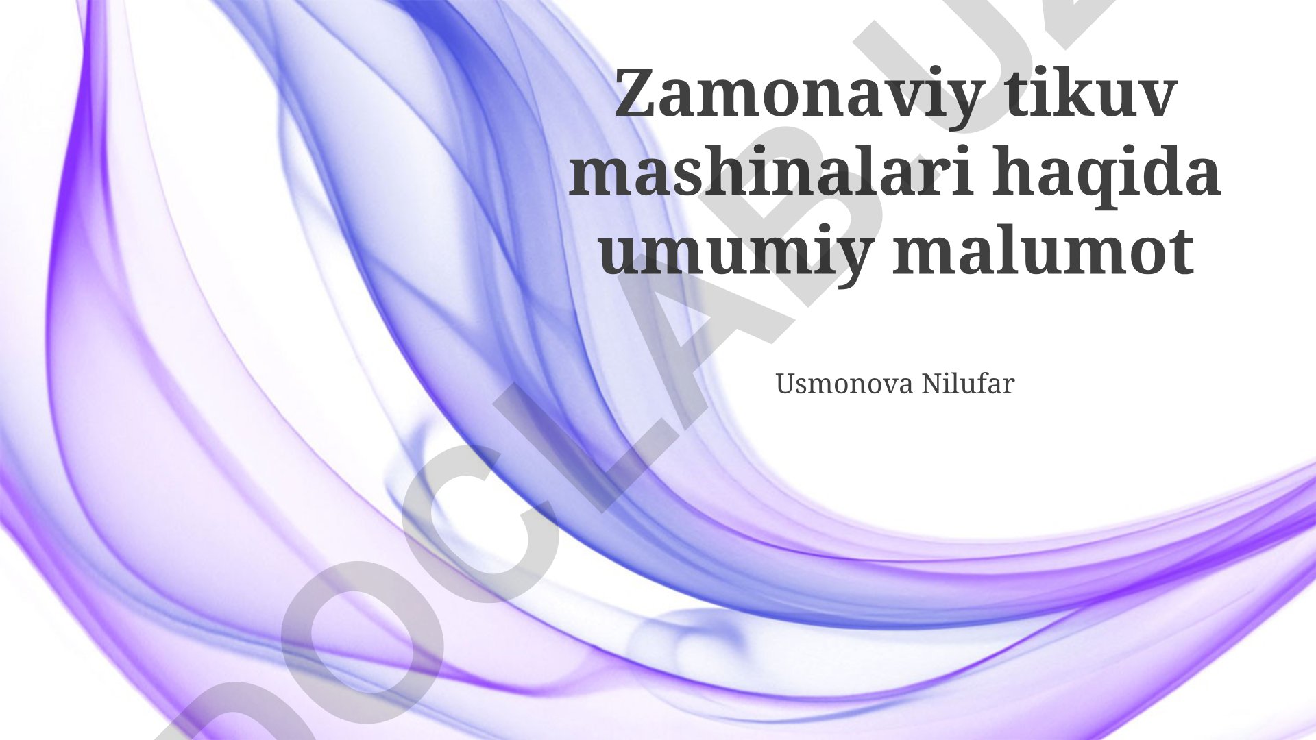 Zamonaviy tikuv mashinalari: turlari, qismlari va foydalanish bo'yicha maslahatlar