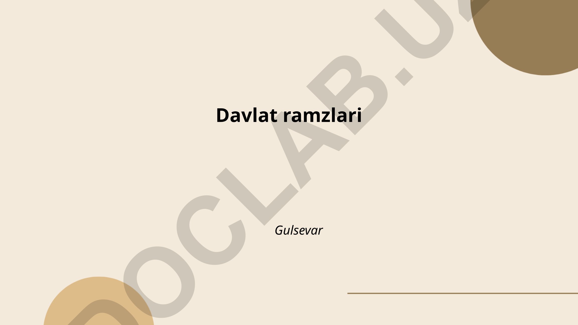 Davlat ramzlari: bayroq, gerb va madhiya