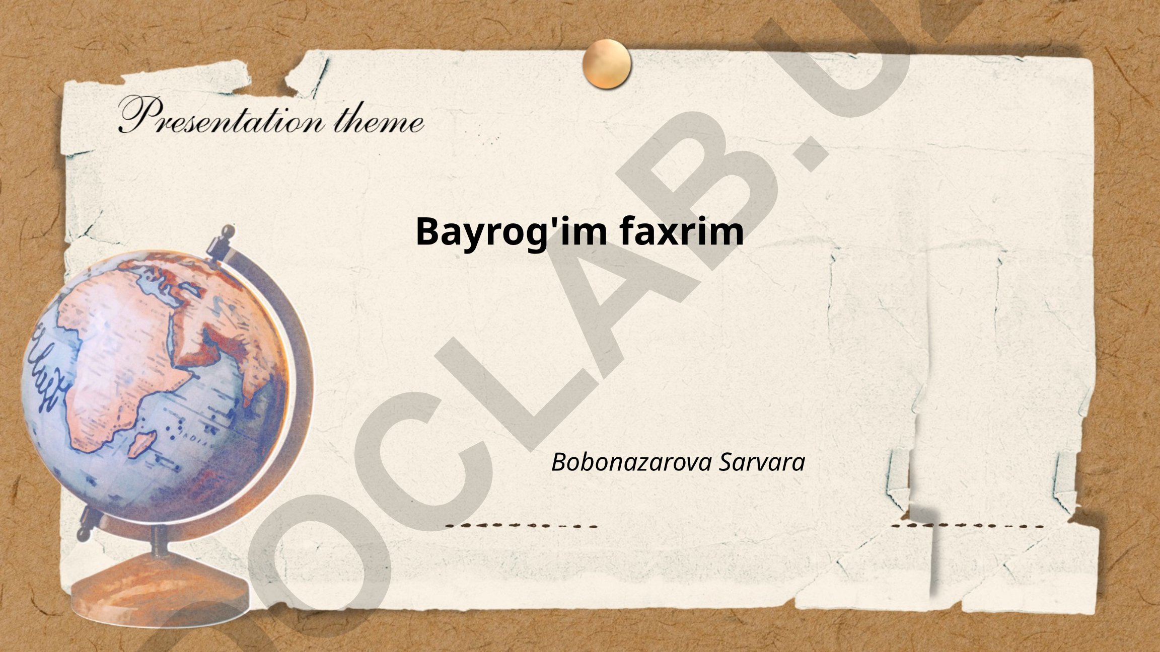 Bayroqning tarixi, ranglari va ma'nosi