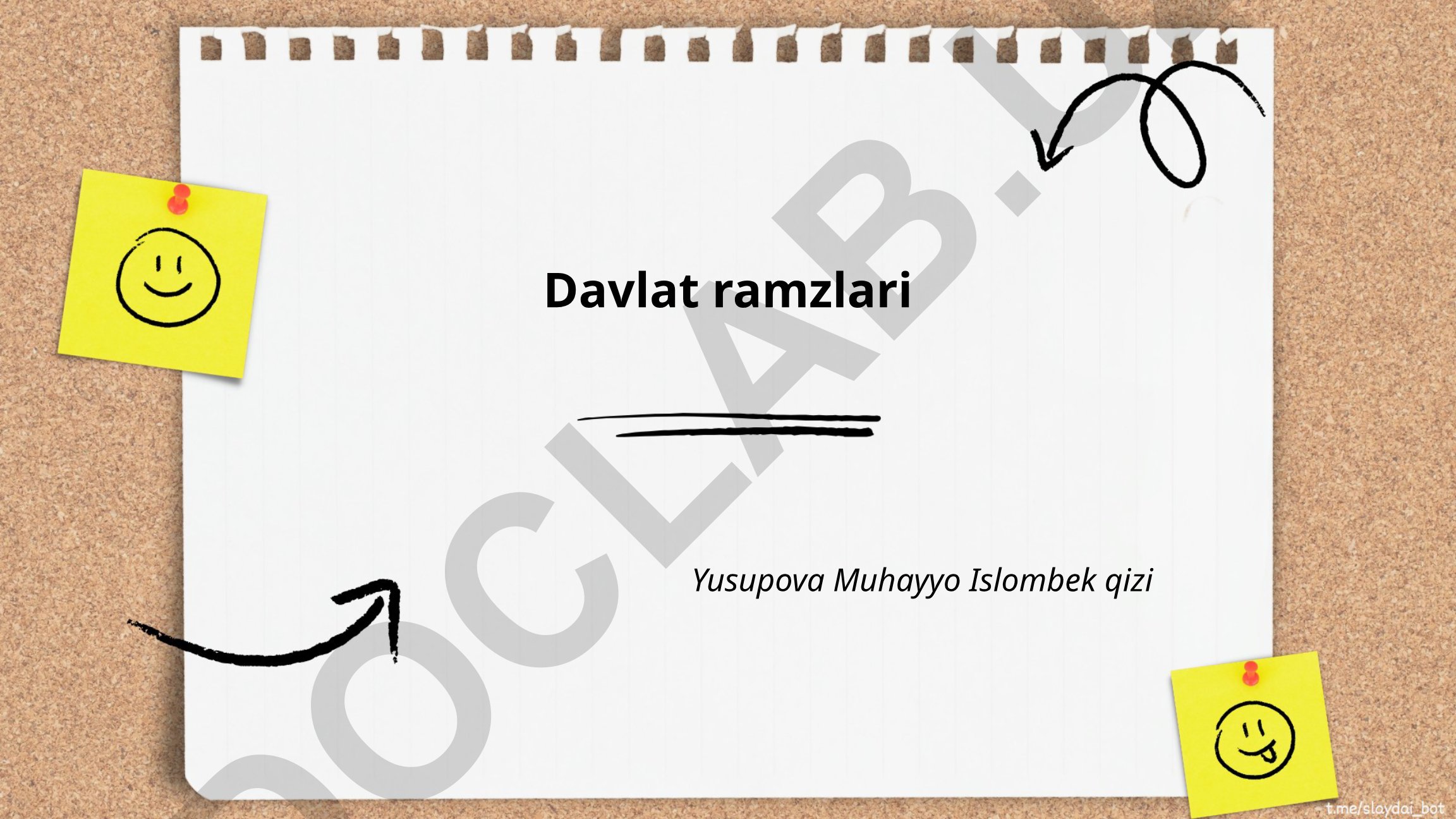 Davlat ramzlari: gerb, bayroq va madhiya