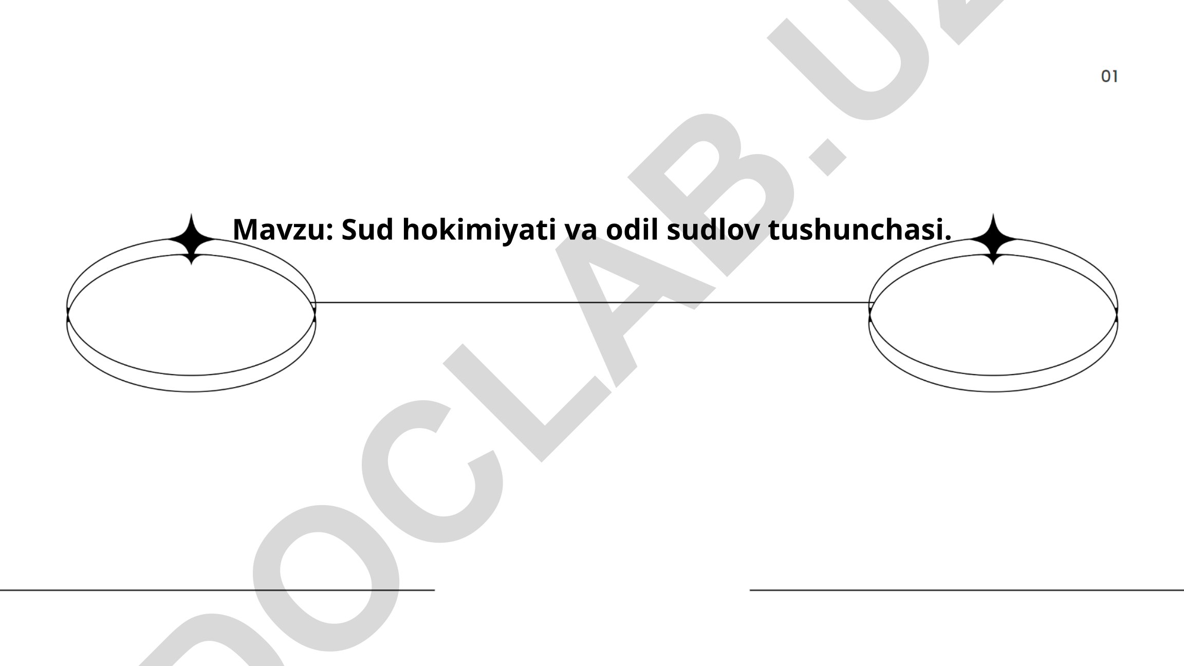 Sud hokimiyati va odil sudlov tushunchasi