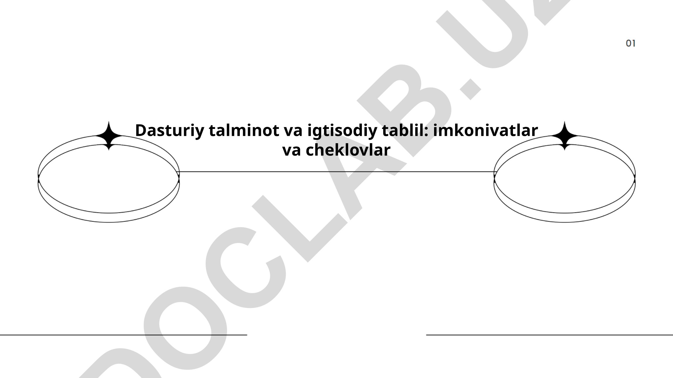 Dasturiy ta'minot va iqtisodiy tahlil: imkoniyatlar va cheklovlar