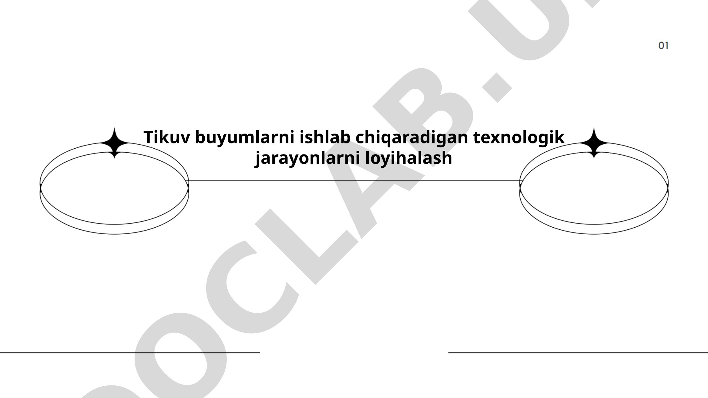 Tikuv buyumlari ishlab chiqarish texnologik jarayonlari