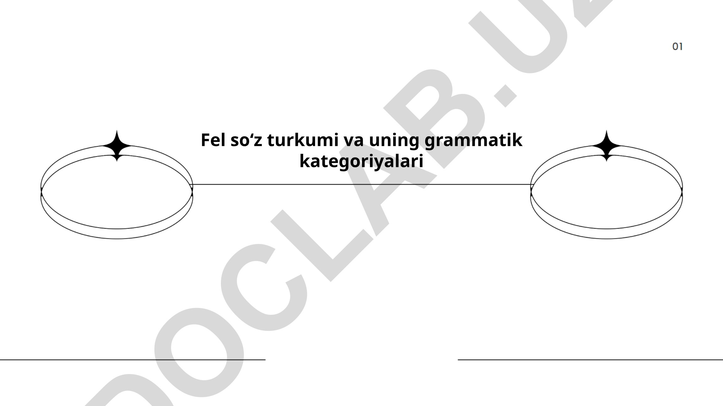 Fransuz tilida fe'l so'z turkumi va uning grammatik kategoriyalari