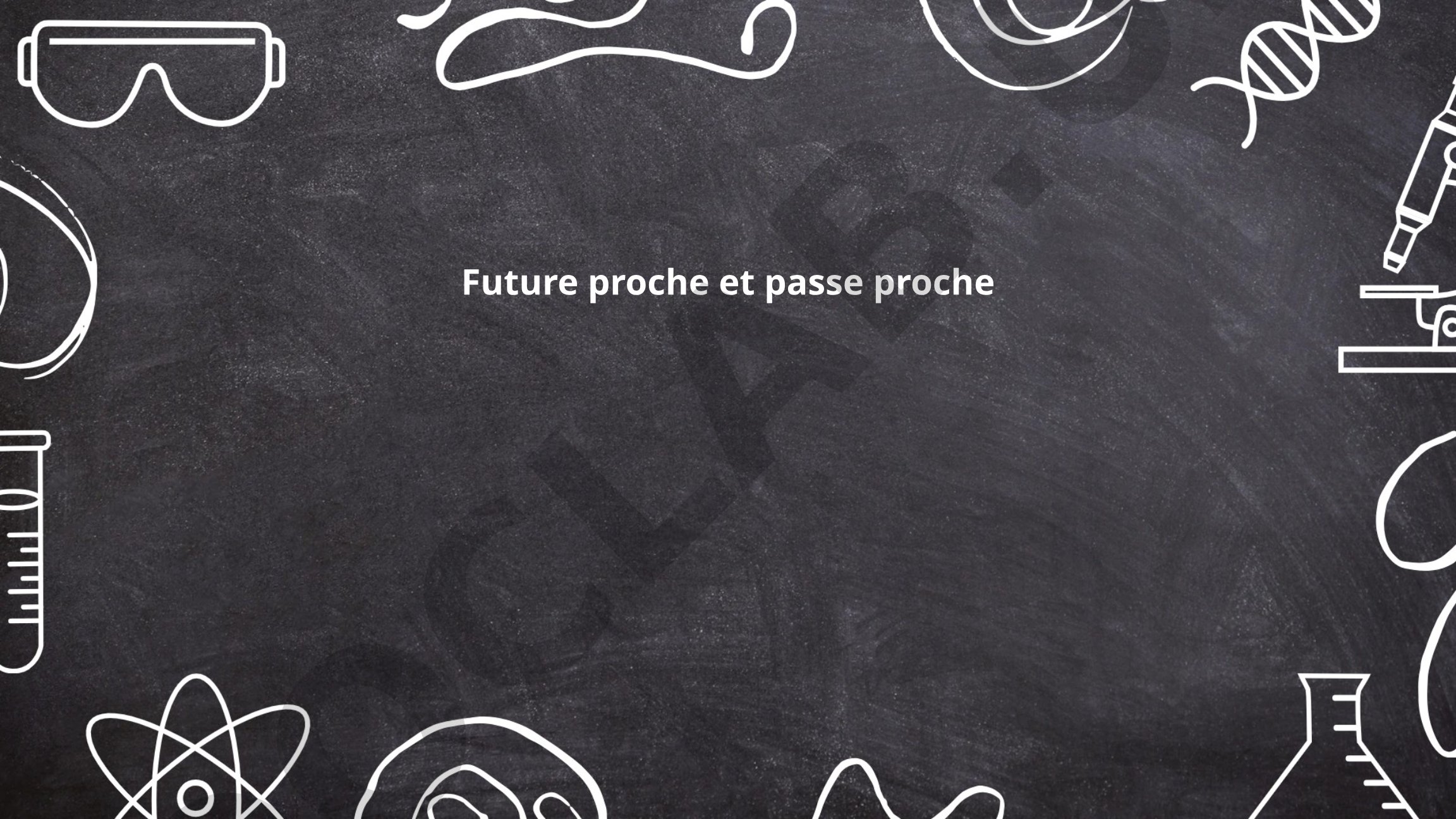 Fransuz tilida futur proche va passé proche