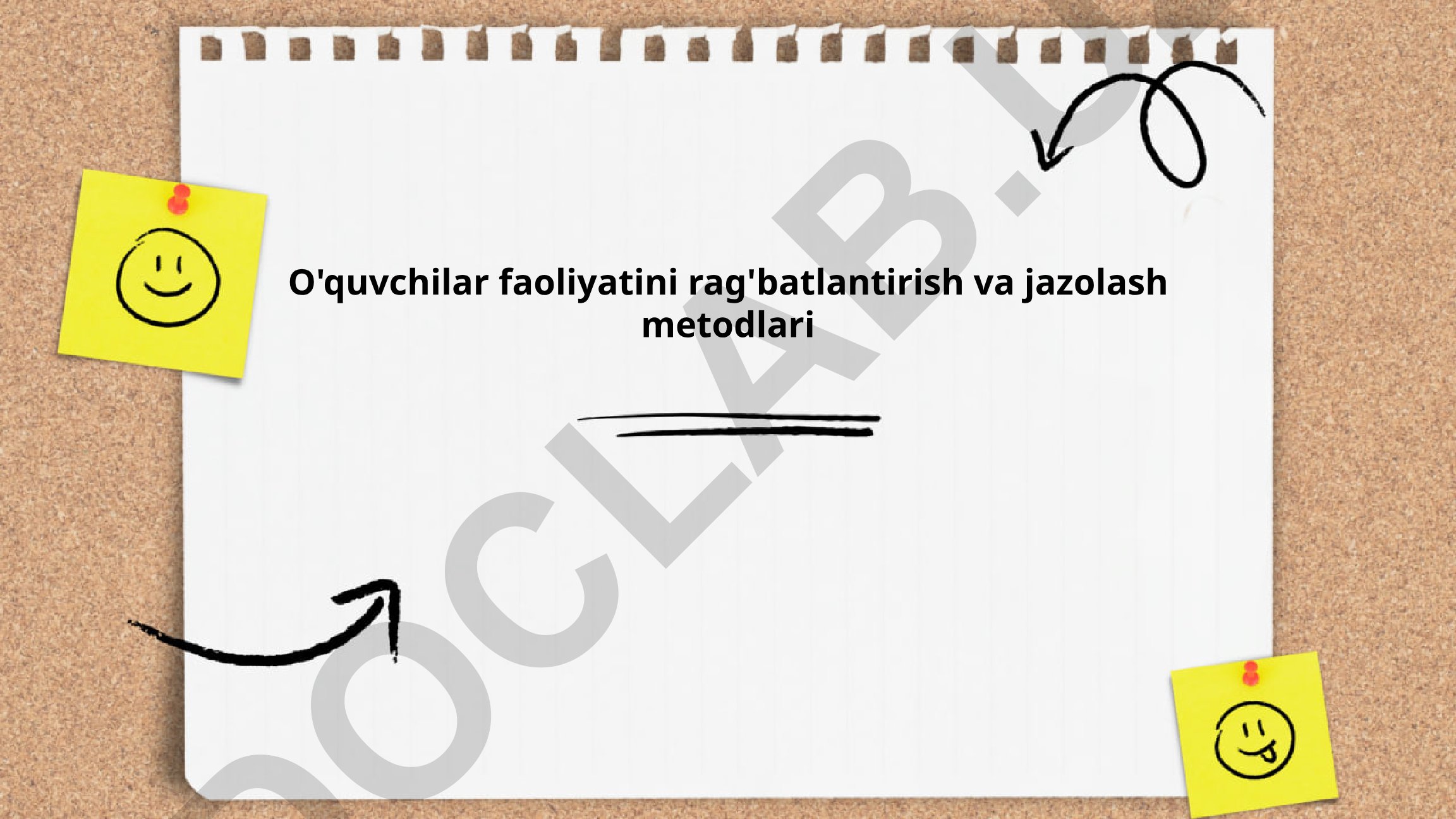 O'quvchilar faoliyatini rag'batlantirish va jazolash metodlari