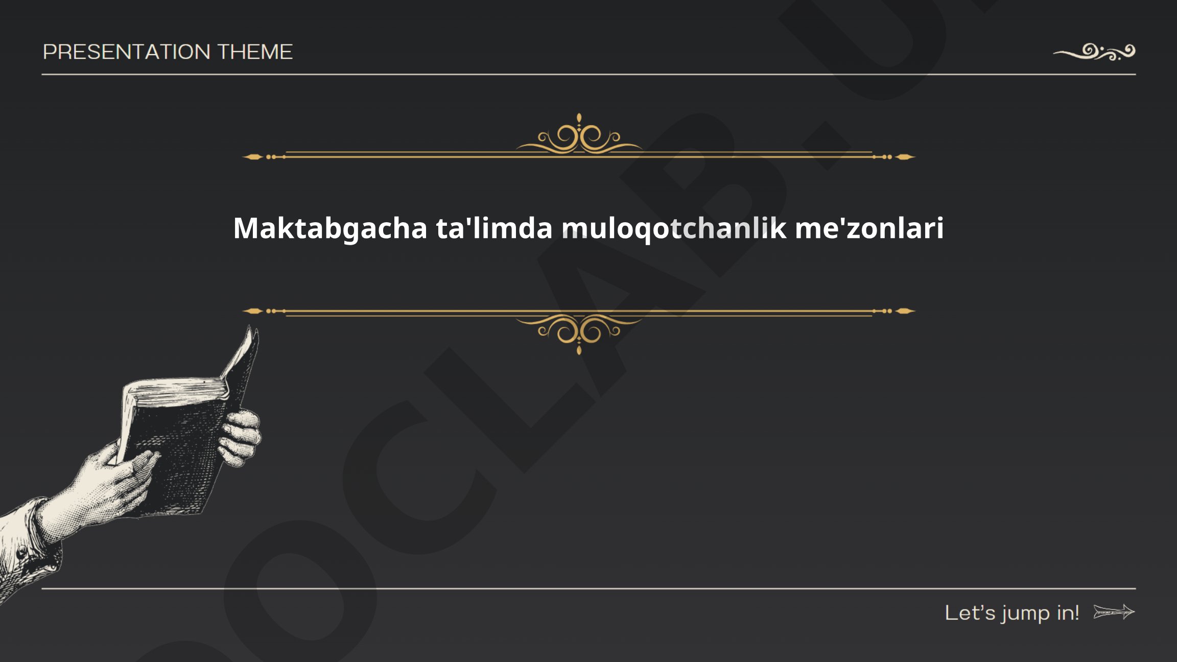 Maktabgacha ta'limda muloqotchanlik me'zonlari