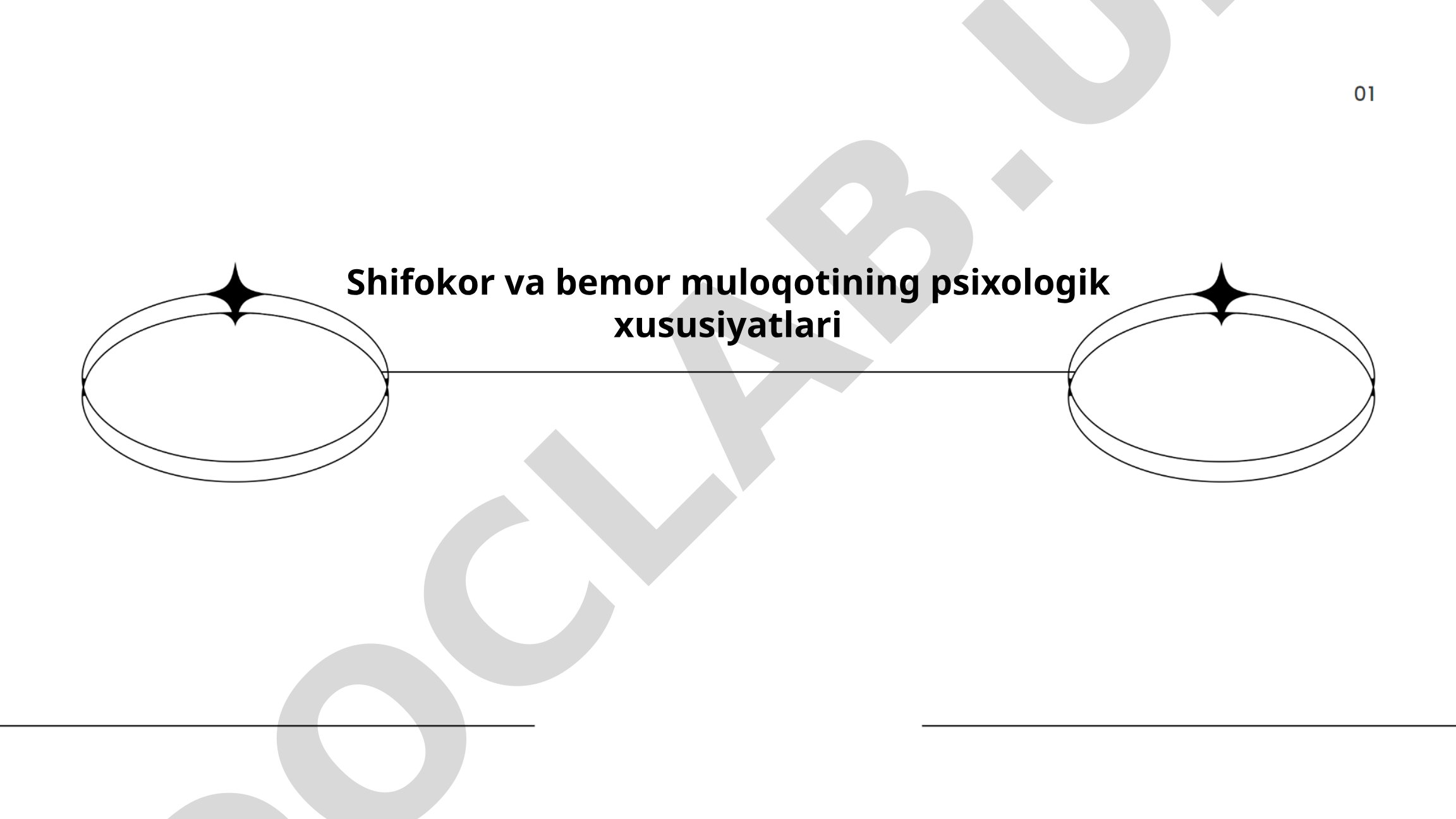Shifokor va bemor muloqotining psixologik xususiyatlari