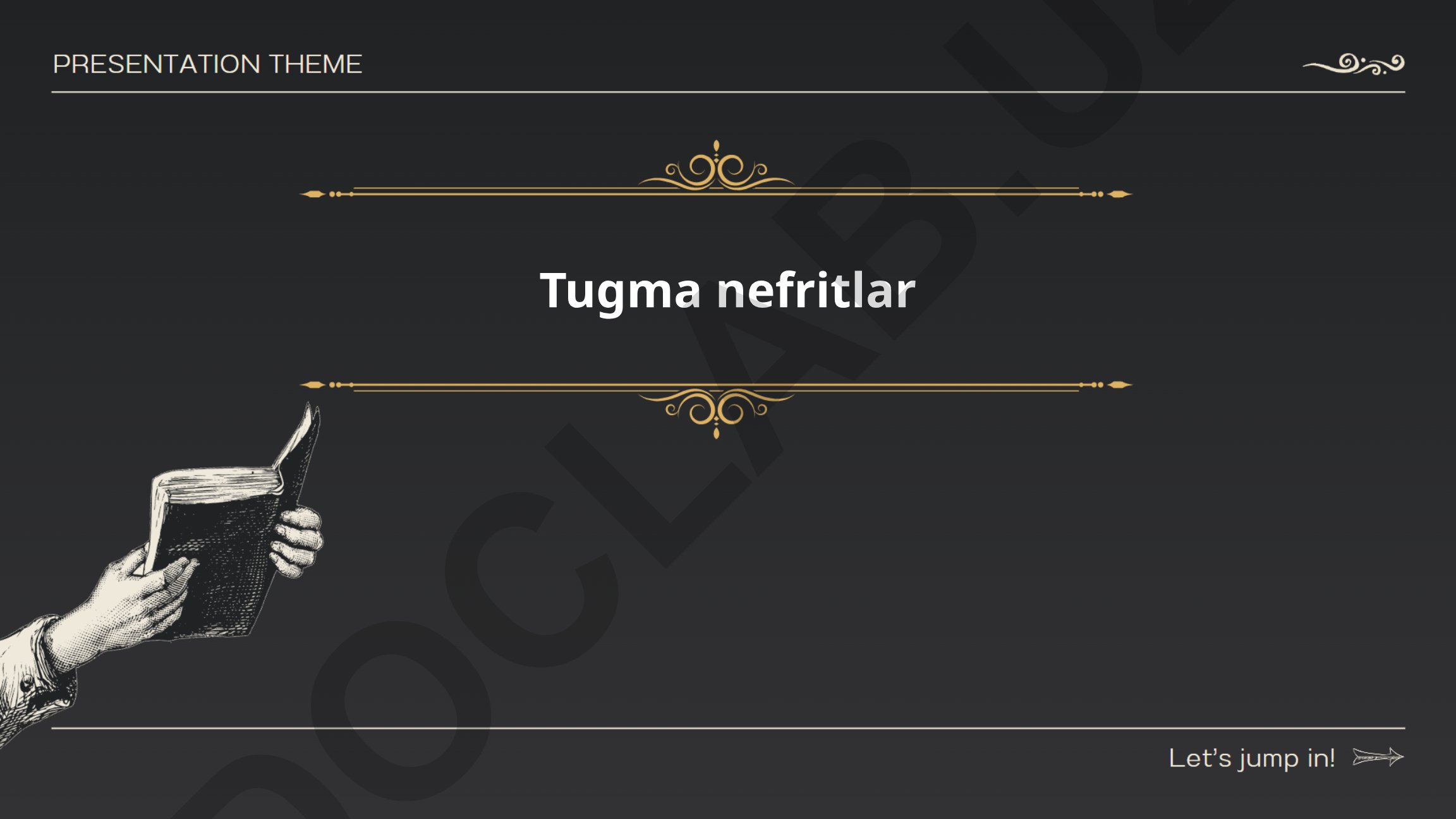 Tugma nefritlar: tasnifi, genetik faktorlar va simptomlari