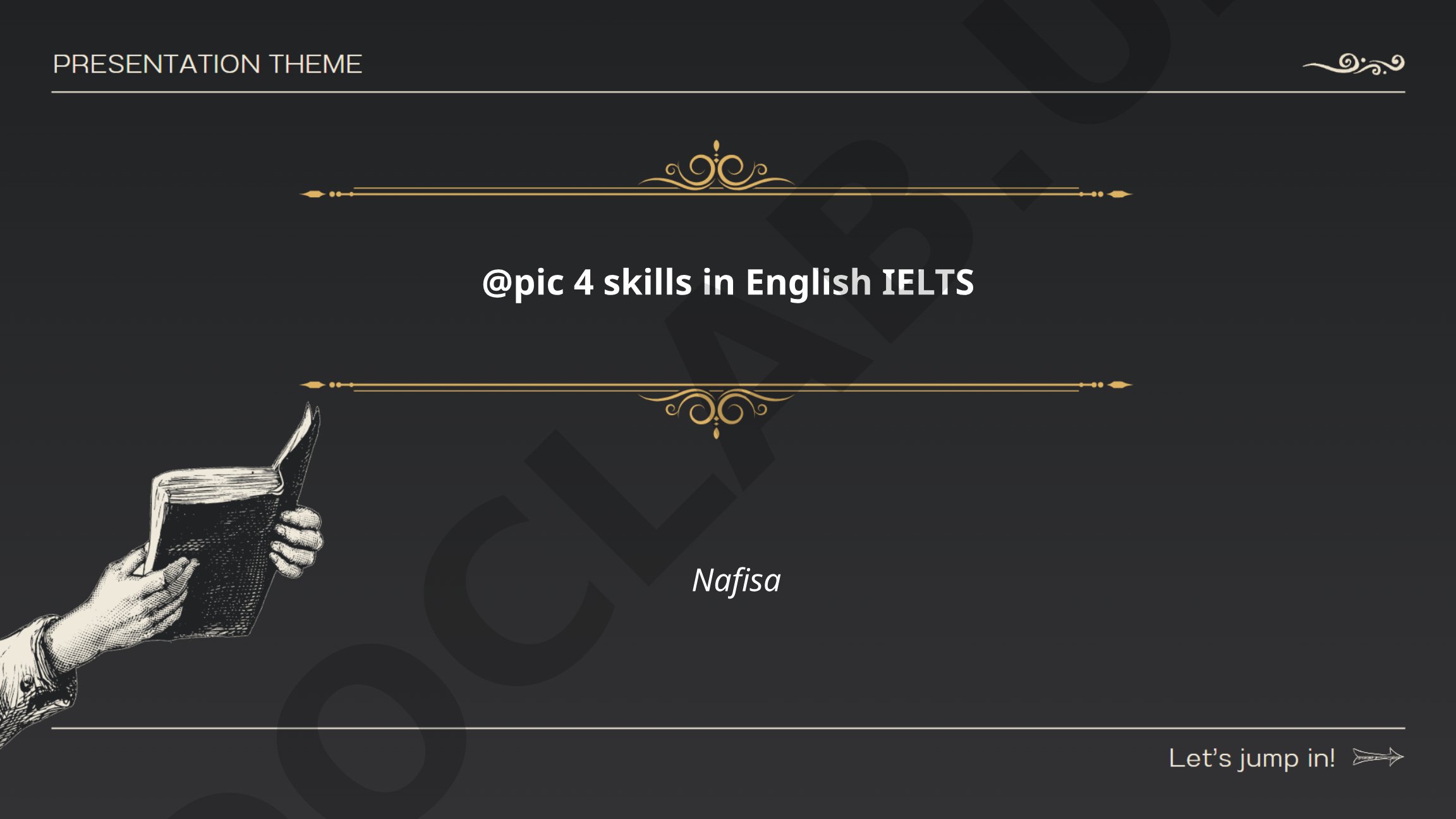 4 skills in English IELTS