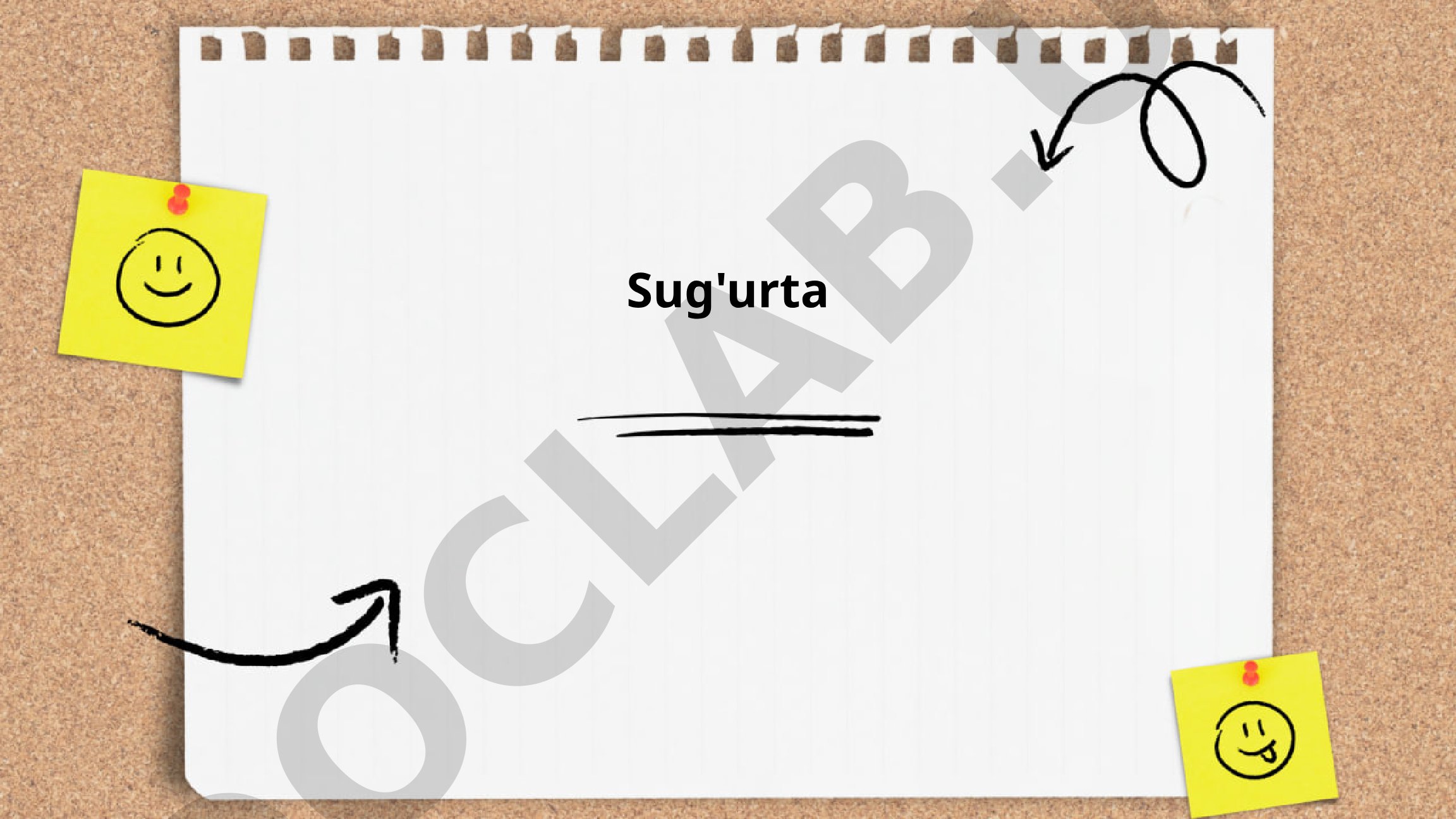 Sug'urta tushunchasi va asosiy tamoyillari